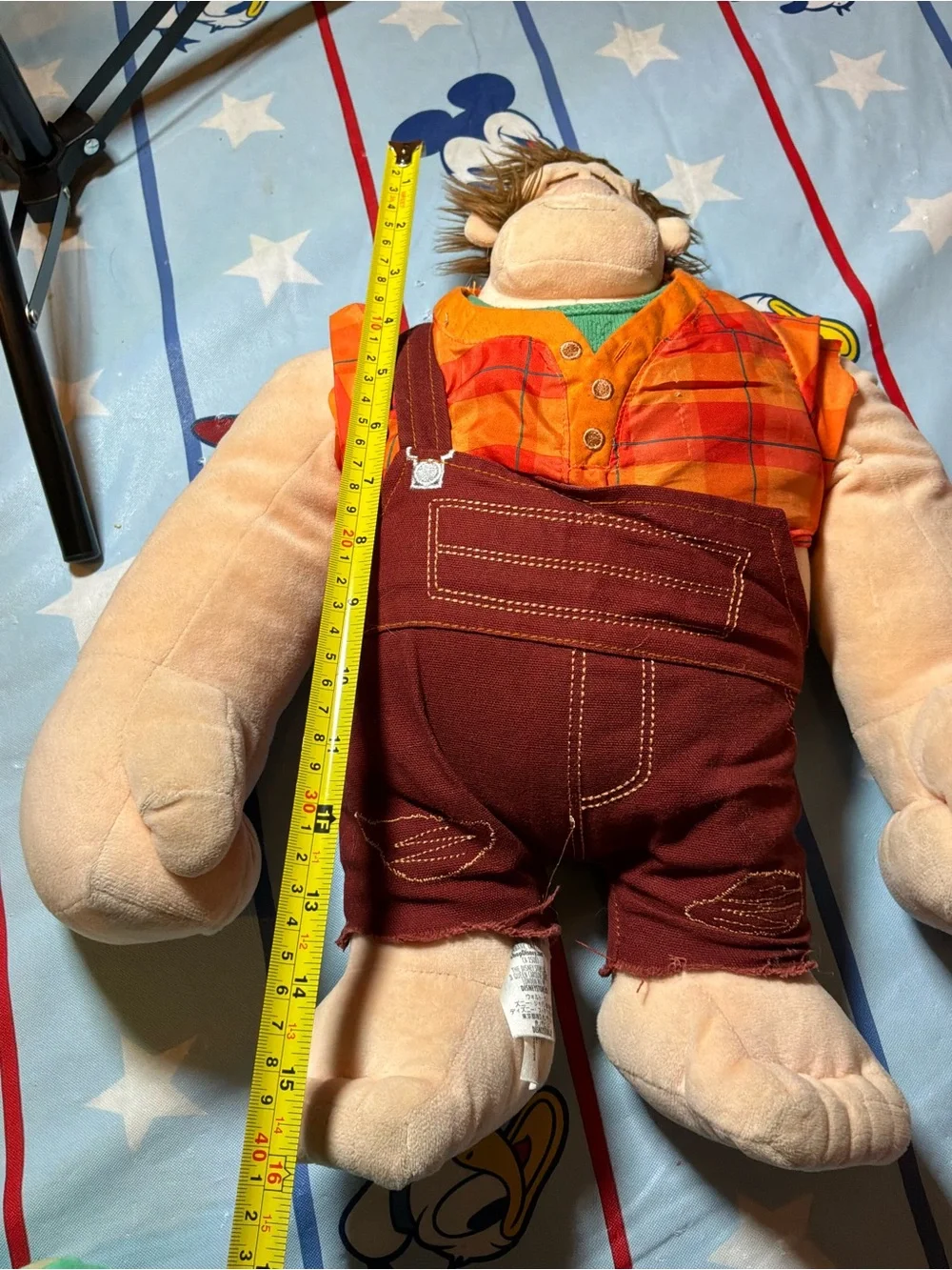 Disney store wreck it Ralph plush -Preowned